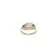 ANILLO DE ORO AMARILLO con circonitas