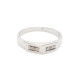 ANILLO DE ORO BLANCO Y DIAMANTES