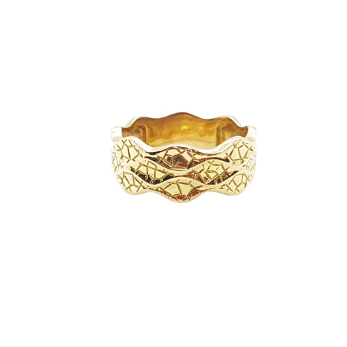 Anillo de oro amarillo