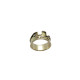 Anillo de oro amarillo con diamantes