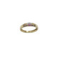 Anillo de oro amarillo con rubí y diamantes