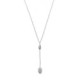 Collar de plata con circonitas