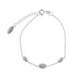 Pulsera de plata con circonitas