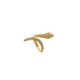 Anillo de plata con forma de serpiente y circonitas
