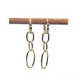 Pendientes de oro amarillo y diamantes