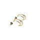 Pendientes de oro amarillo y diamantes