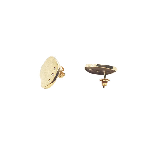 Pendientes de oro amarillo y diamantes
