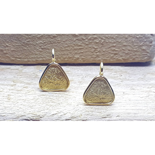 Pendientes de oro amarillo