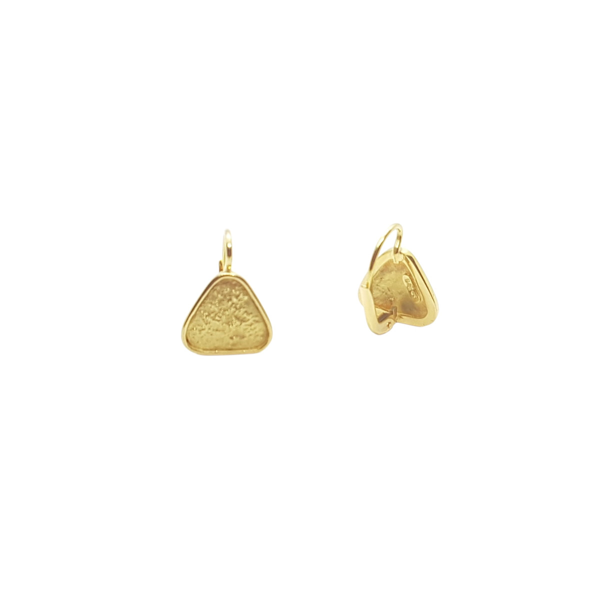 Pendientes de oro amarillo