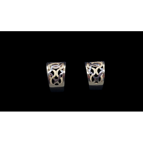 Pendientes de oro amarillo