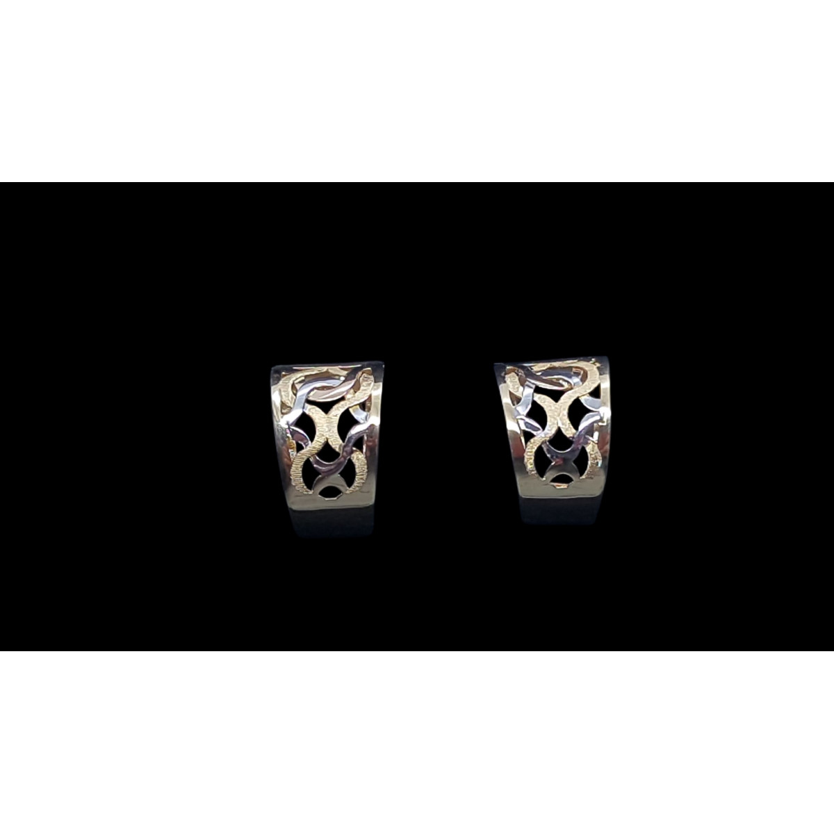 Pendientes de oro amarillo