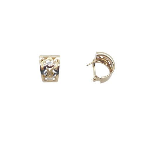 Pendientes de oro amarillo