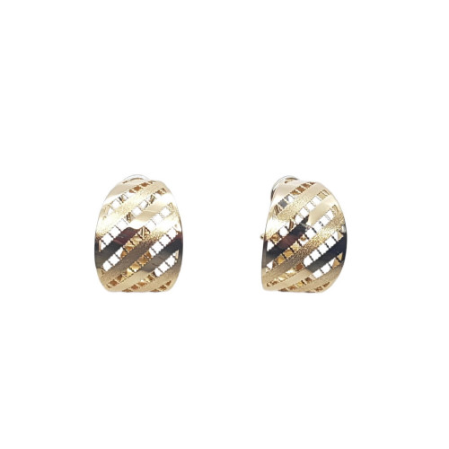 Pendientes de oro amarillo
