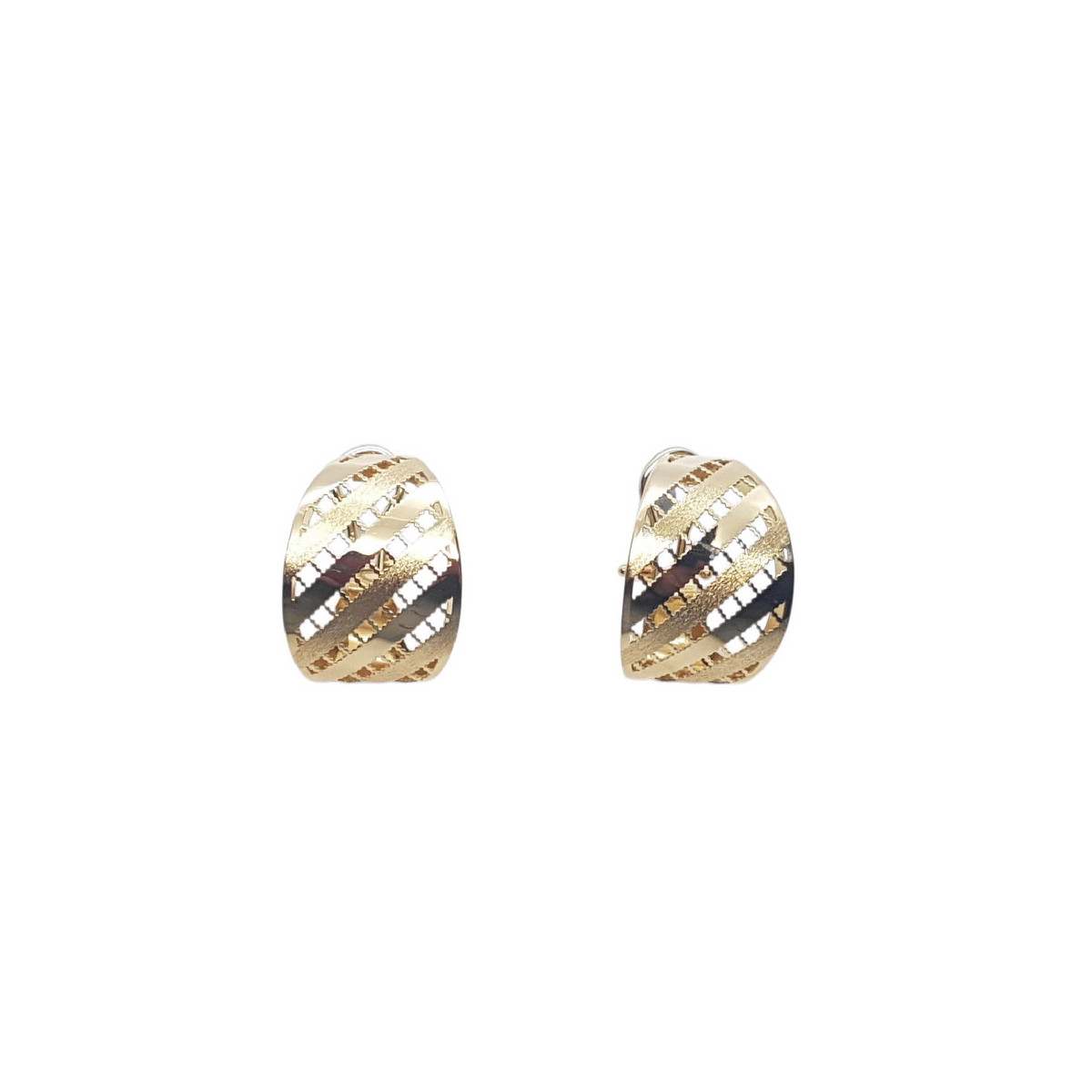 Pendientes de oro amarillo