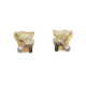 Pendientes de oro amarillo con perla