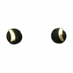 Pendientes de plata y oro