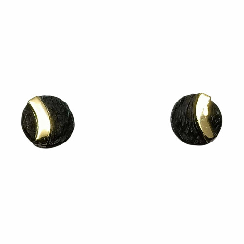 Pendientes de plata y oro Pendientes de plata y oro