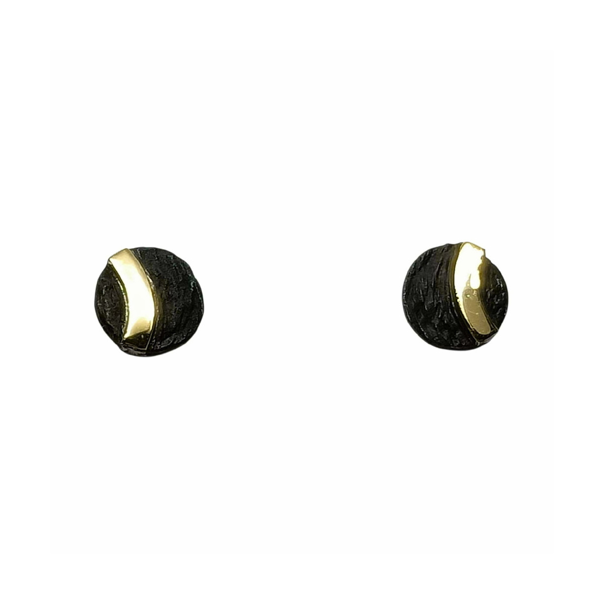 Pendientes de plata y oro Pendientes de plata y oro