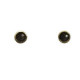 Pendientes de plata y oro con diamante Pendientes de plata y oro con diamante