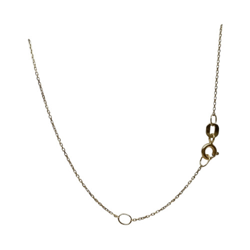 Gargantilla de plata y oro con diamante Gargantilla de plata y oro con diamante