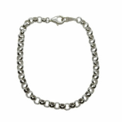 Pulsera balueta plata