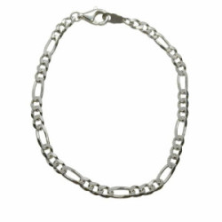 Pulsera tres por uno plata