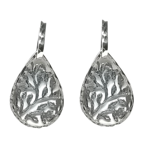 Pendientes de plata y oro