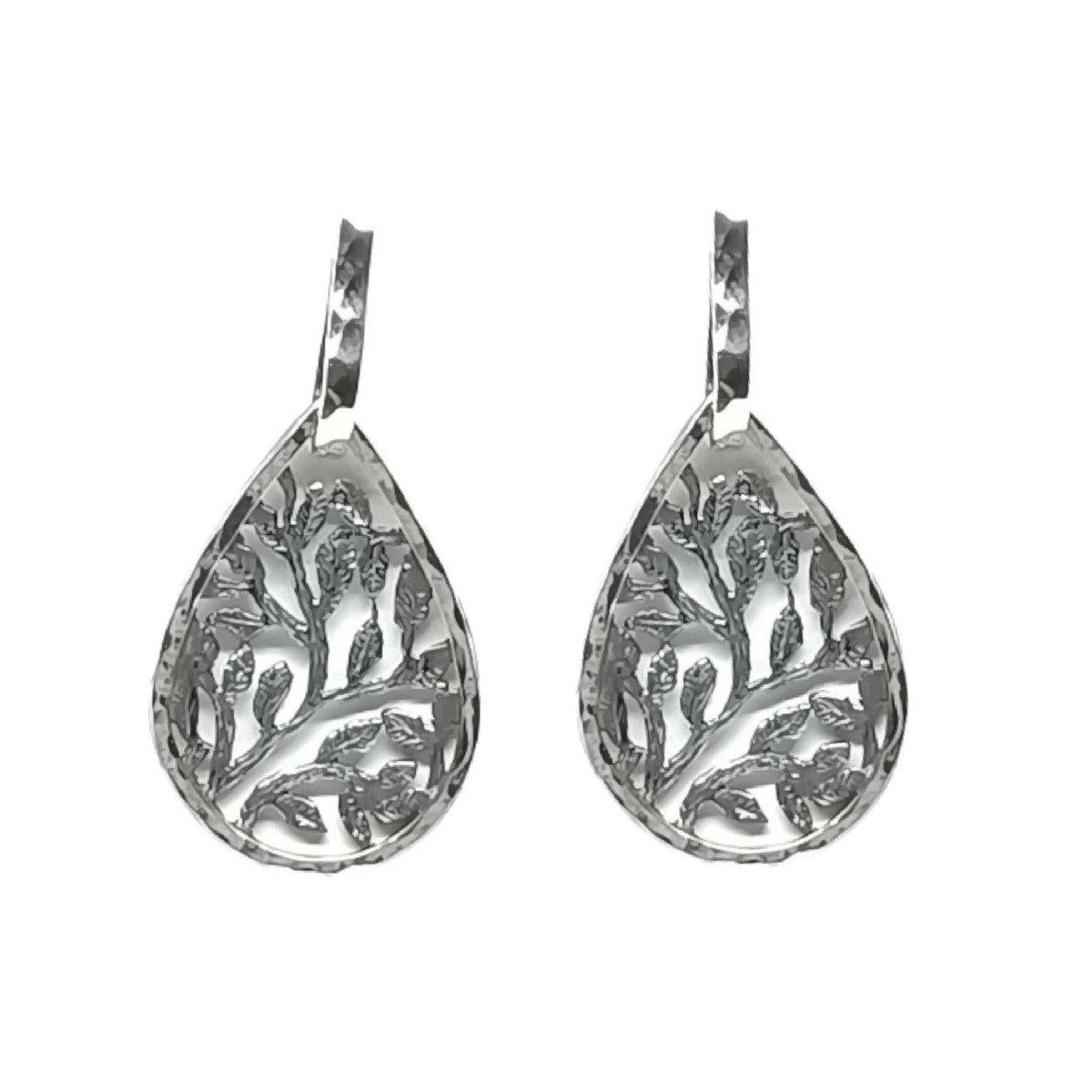 Pendientes de plata y oro