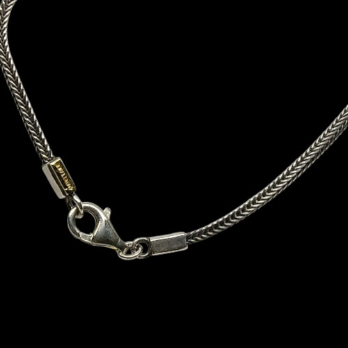 Gargantilla de plata y oro