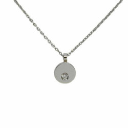 Gargantilla de oro blanco y diamante