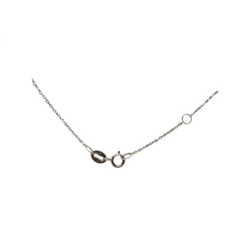 Gargantilla de oro blanco y diamantes