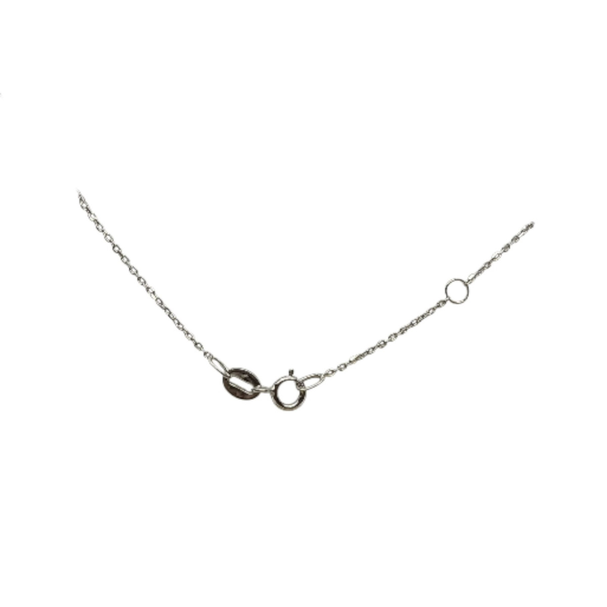 Gargantilla de oro blanco y diamantes