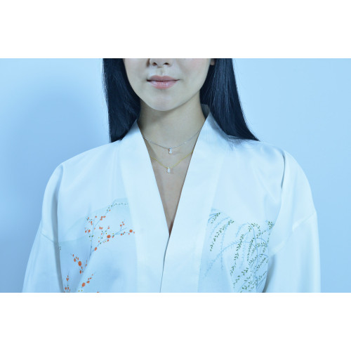 COLLAR DE PLATA CON PERLAS