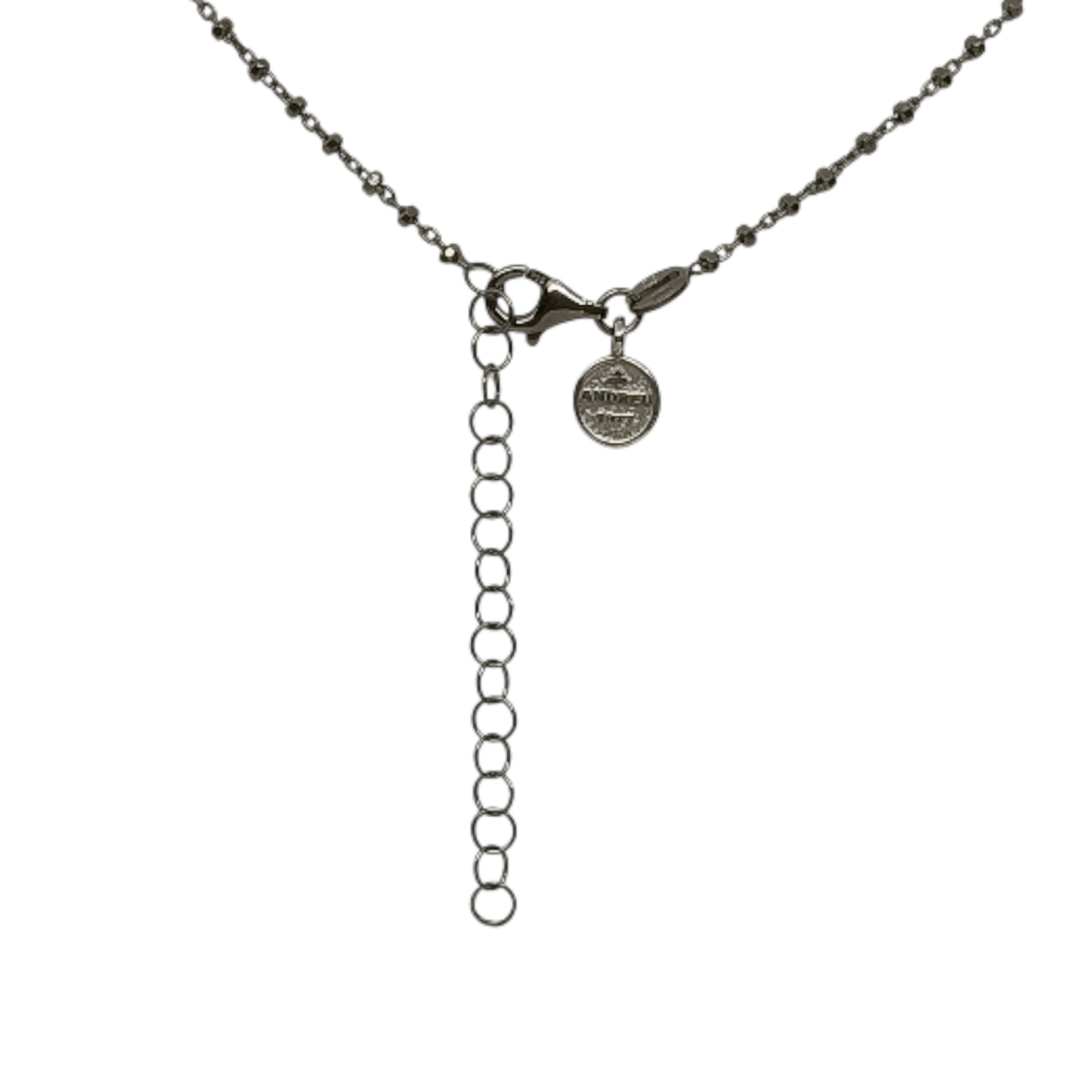 Collar de plata con circonitas