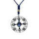 Collar de plata con circonitas