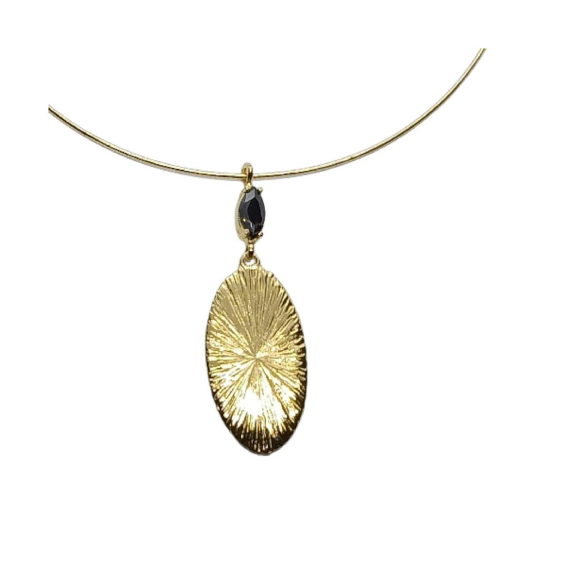 Collar de plata con circonita