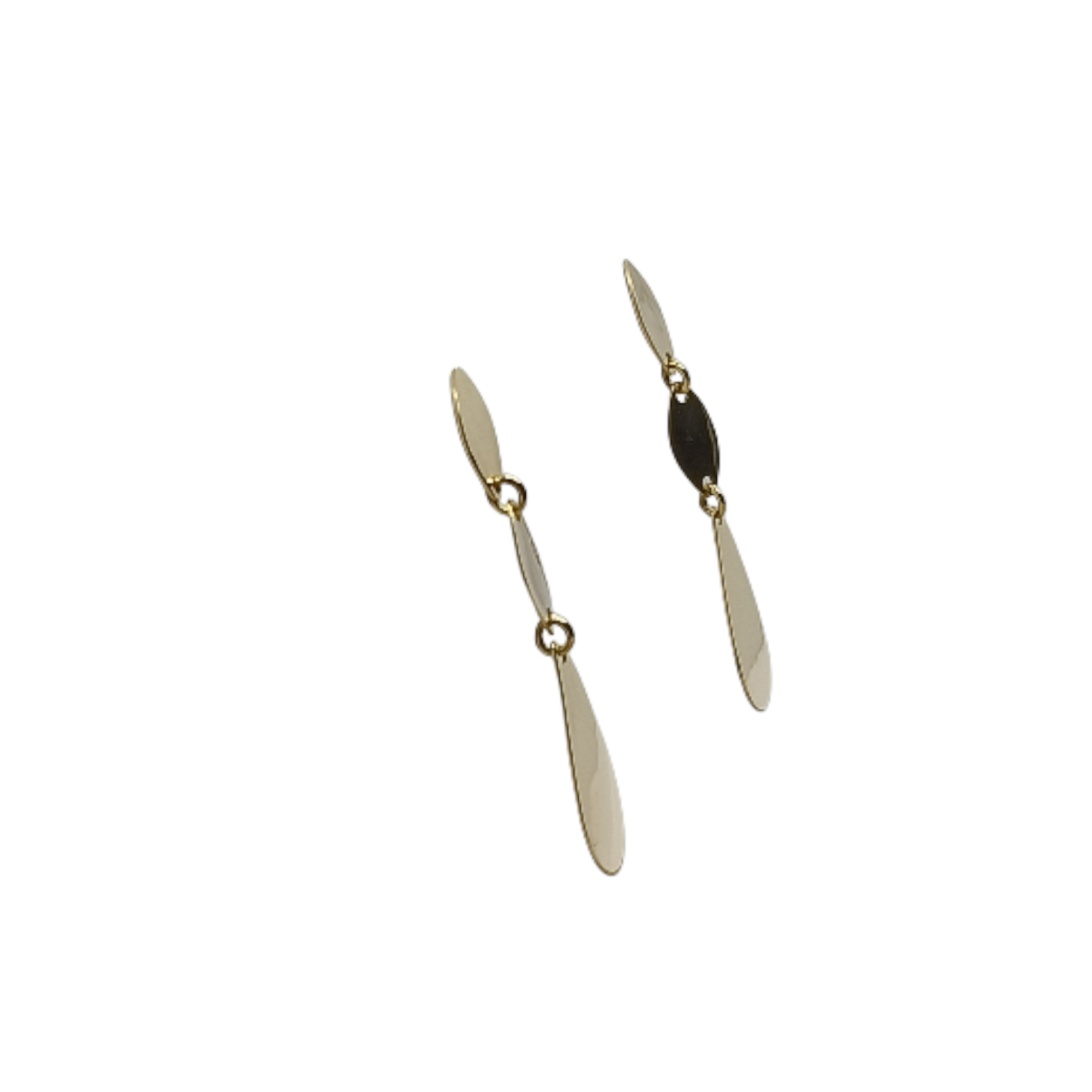 Pendientes de oro amarillo