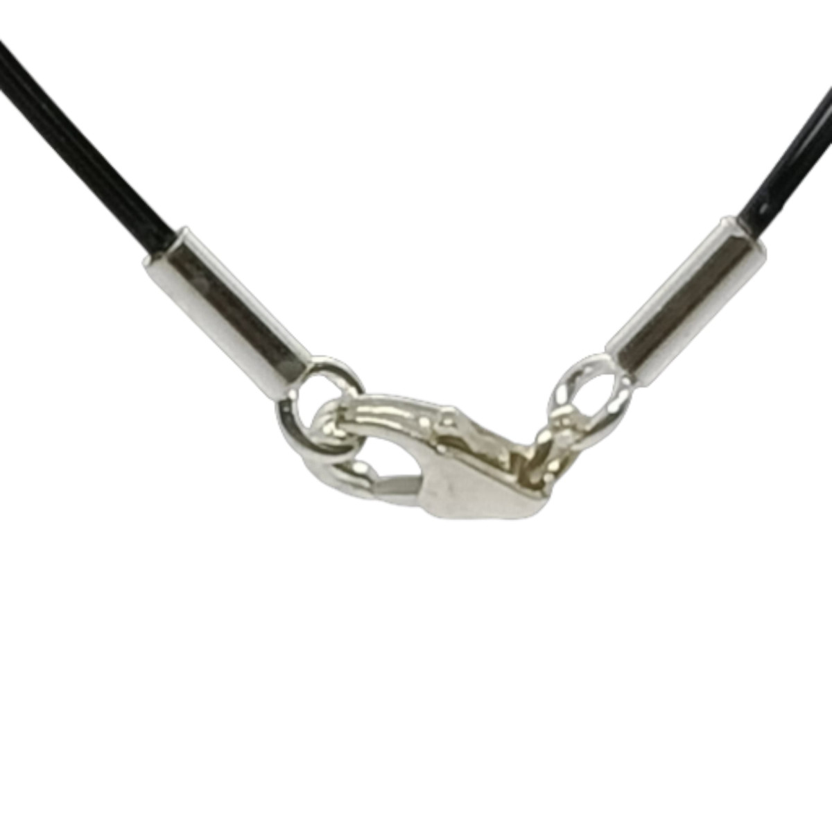 Colgante de plata y oro con diamante