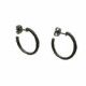 Pendientes de plata estilo aros