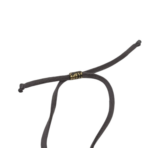 Gargantilla de plata y bronce