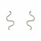 Pendientes de oro blanco con diamantes