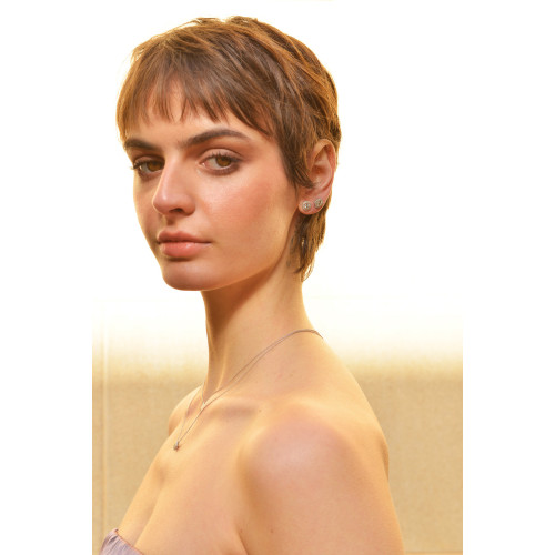 Pendientes de plata con circonitas