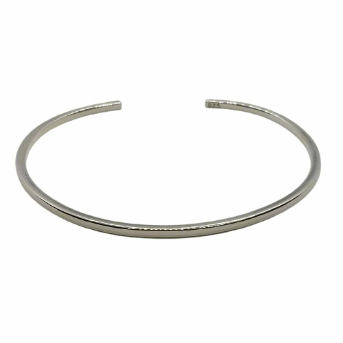 Brazalete rígido de plata