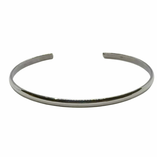 Brazalete rígido de plata