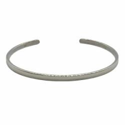 Brazalete rígido de plata