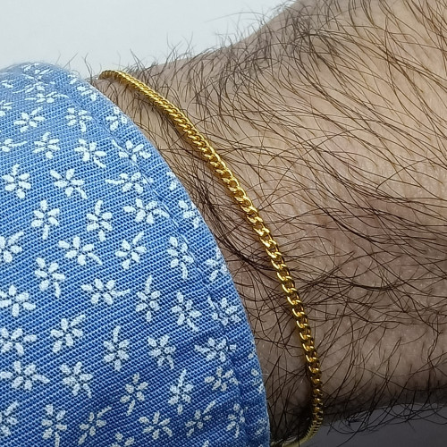 Pulsera de oro amarillo