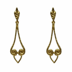 Pendientes de oro amarillo