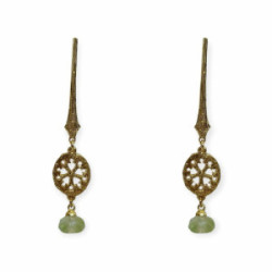 Pendientes de oro amarillo