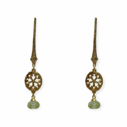 Pendientes de oro amarillo