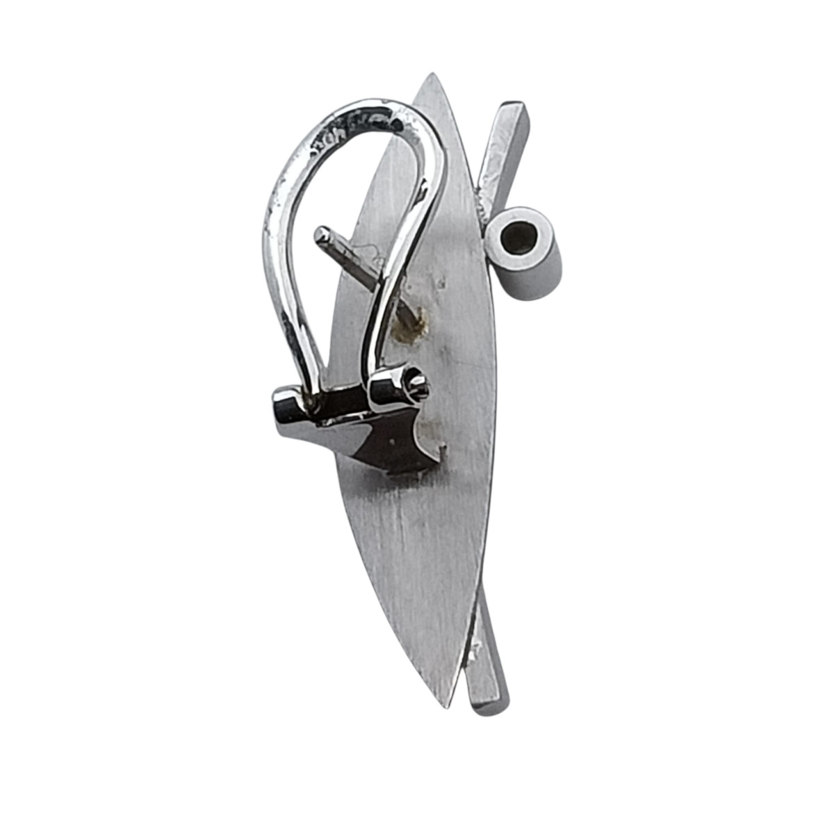 Pendientes de oro blanco y diamantes